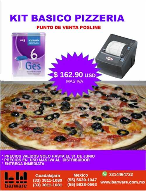 Oferta Kit Pizzeria, barware posline clasicc GES
