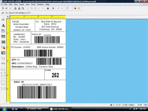 Label Matrix software etiquetas, posline, barware LabelView