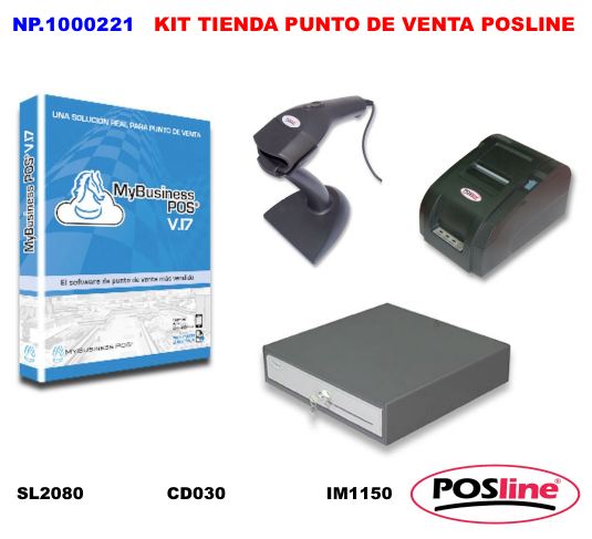 Kit Punto de Venta, posline, barware, CD030, tienda, IM1150, SL2080, 1000221