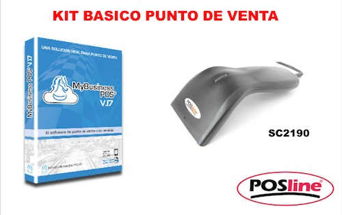 Kit Punto de Venta, posline, barware, Basico, sc2190, Mybusiness